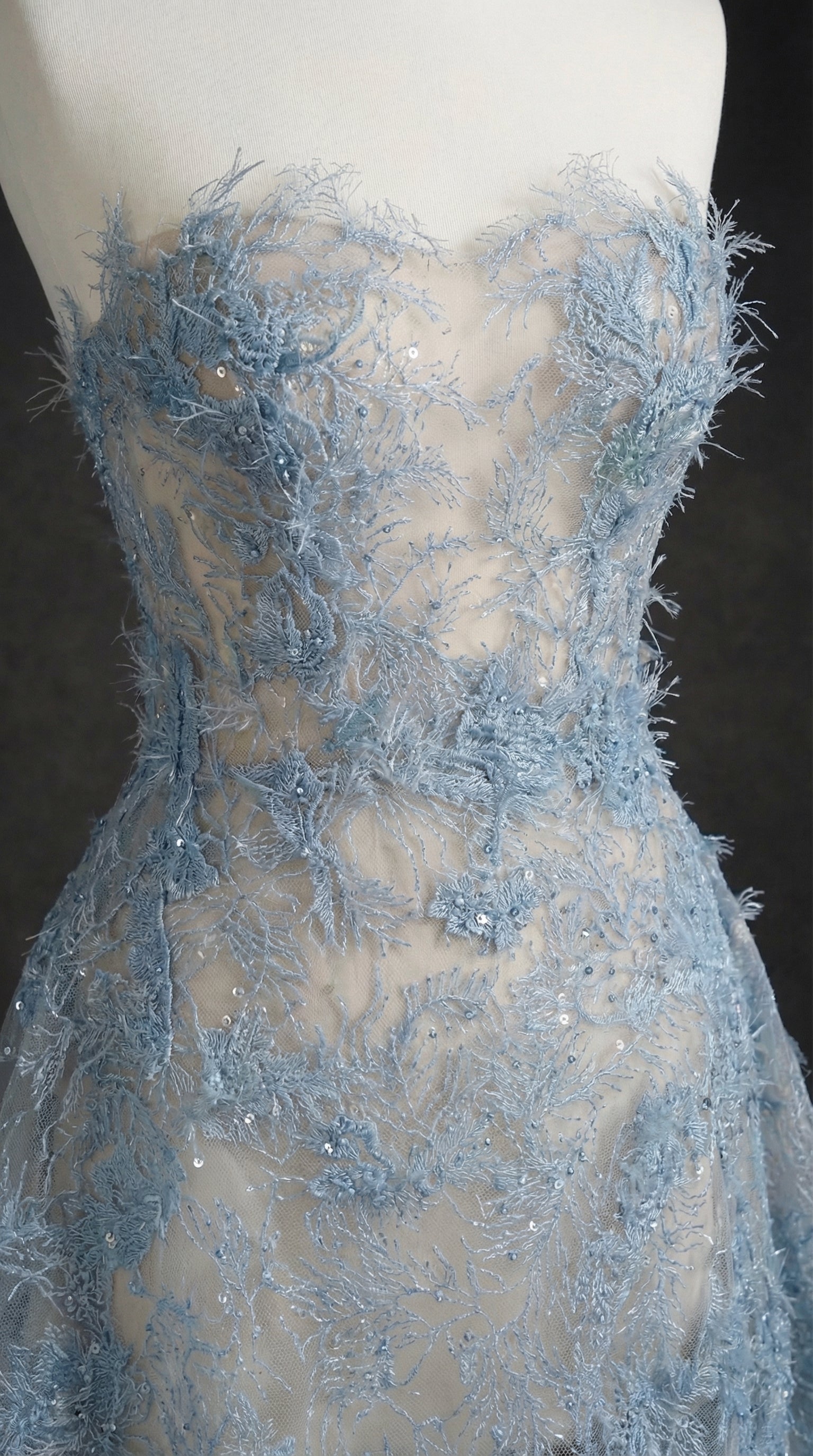Blue Lace Dress