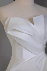 Satin Accent A-Line Wedding Dress