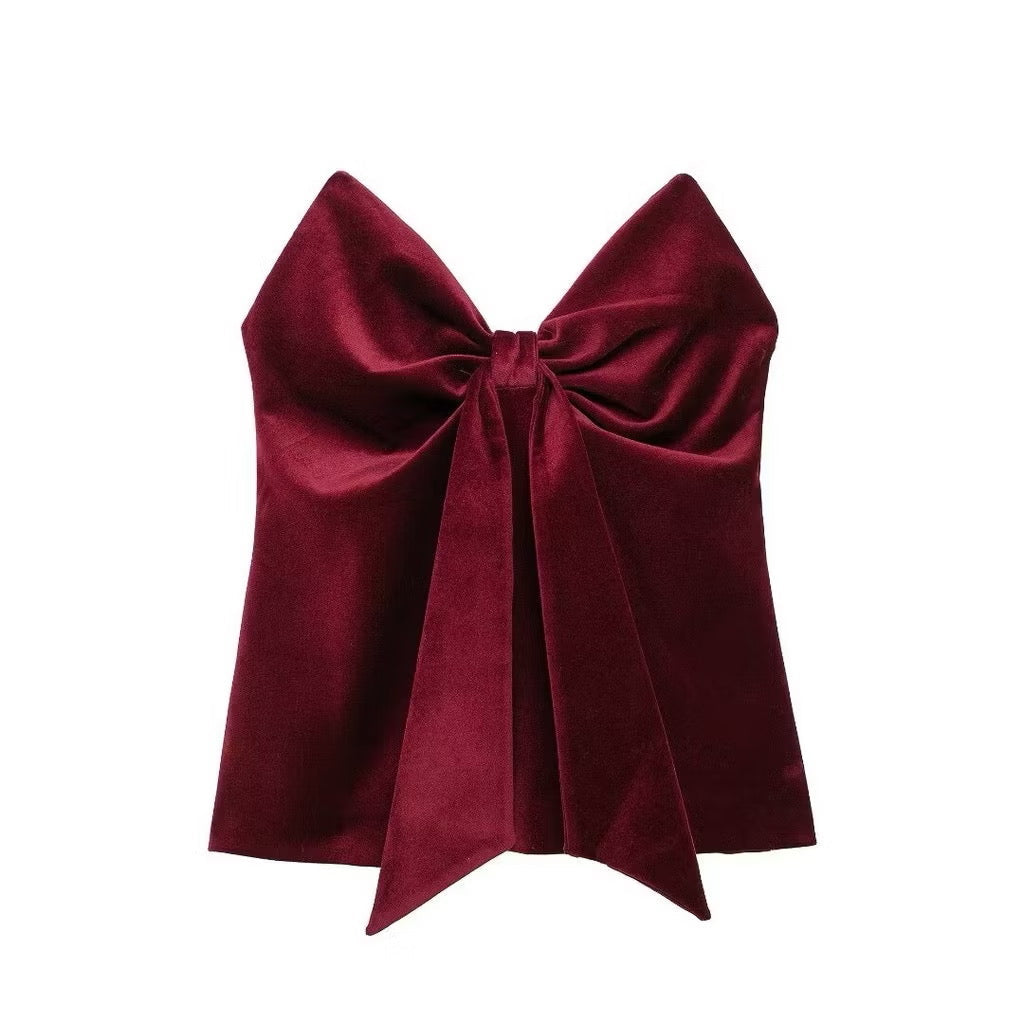 Top In Wine Red