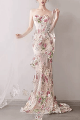 Floral Embroidery Dress
