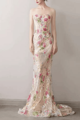 Floral Embroidery Dress