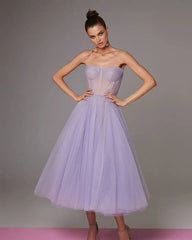 Puffy Midi Dress