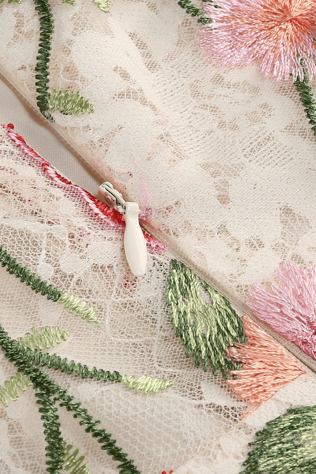 Floral Embroidered Dress