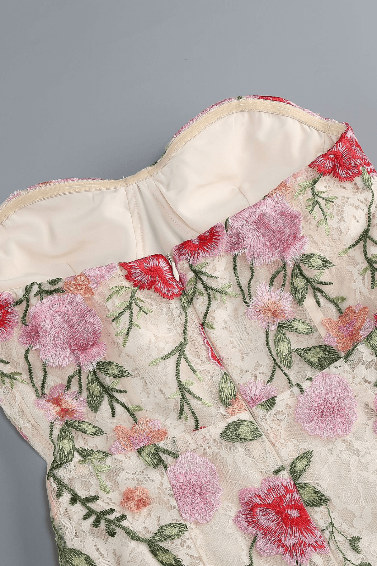 Floral Embroidered Dress
