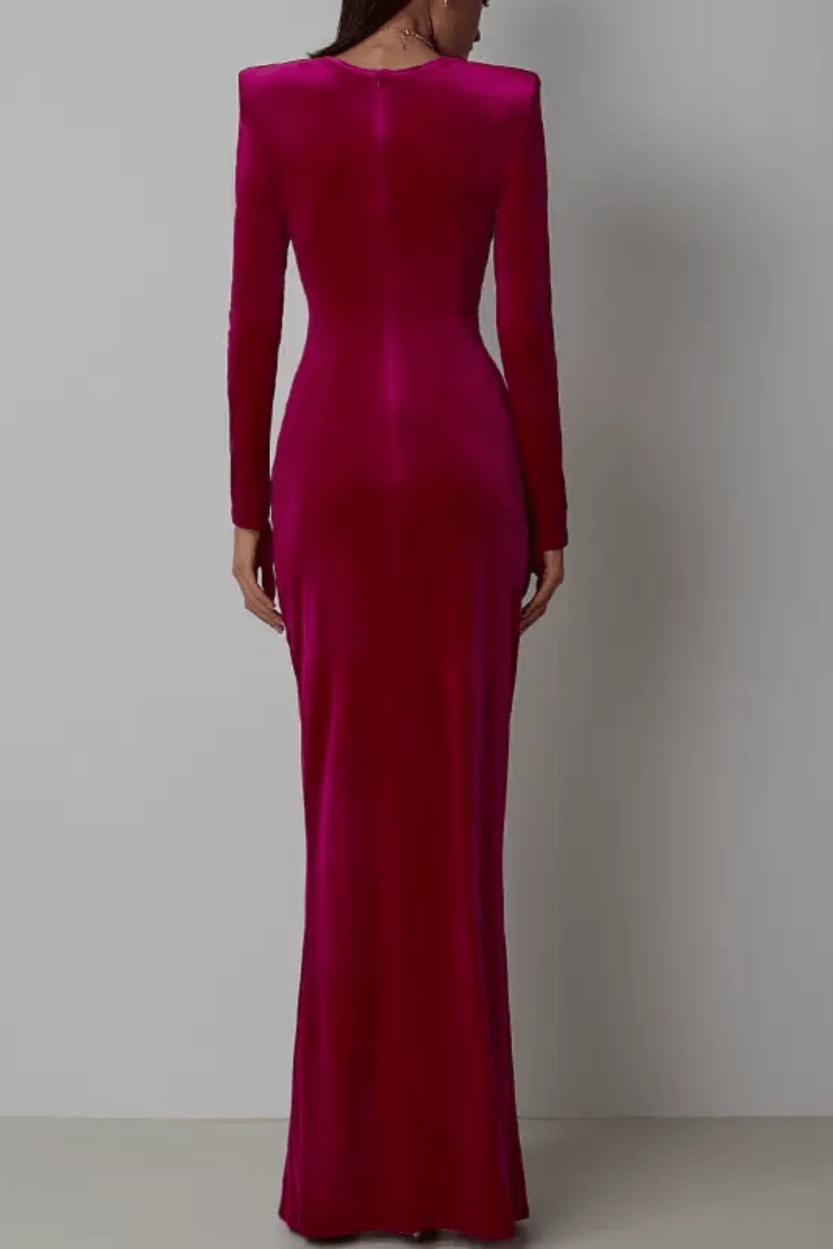 Ruched Knot Long Sleeve Dress