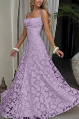 Maxi Dress-Purple