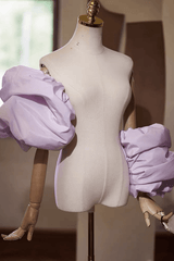 Puffy Ruched Detachable Sleeves