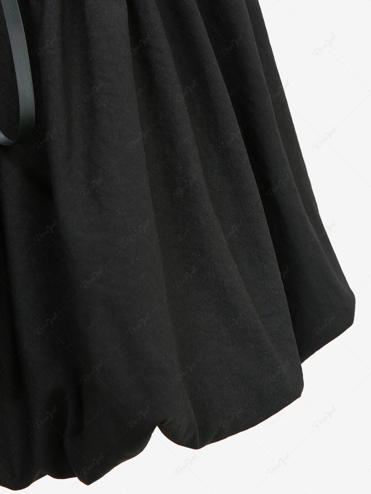 Lace Up Shoulder Strap Bandeau Tulip Mini Dress