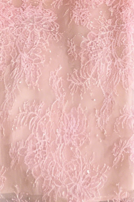Pink Lace Dress