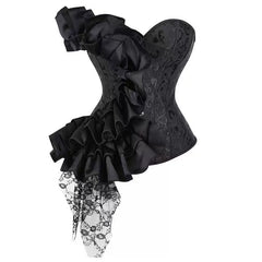 Retro Satin Corset Top