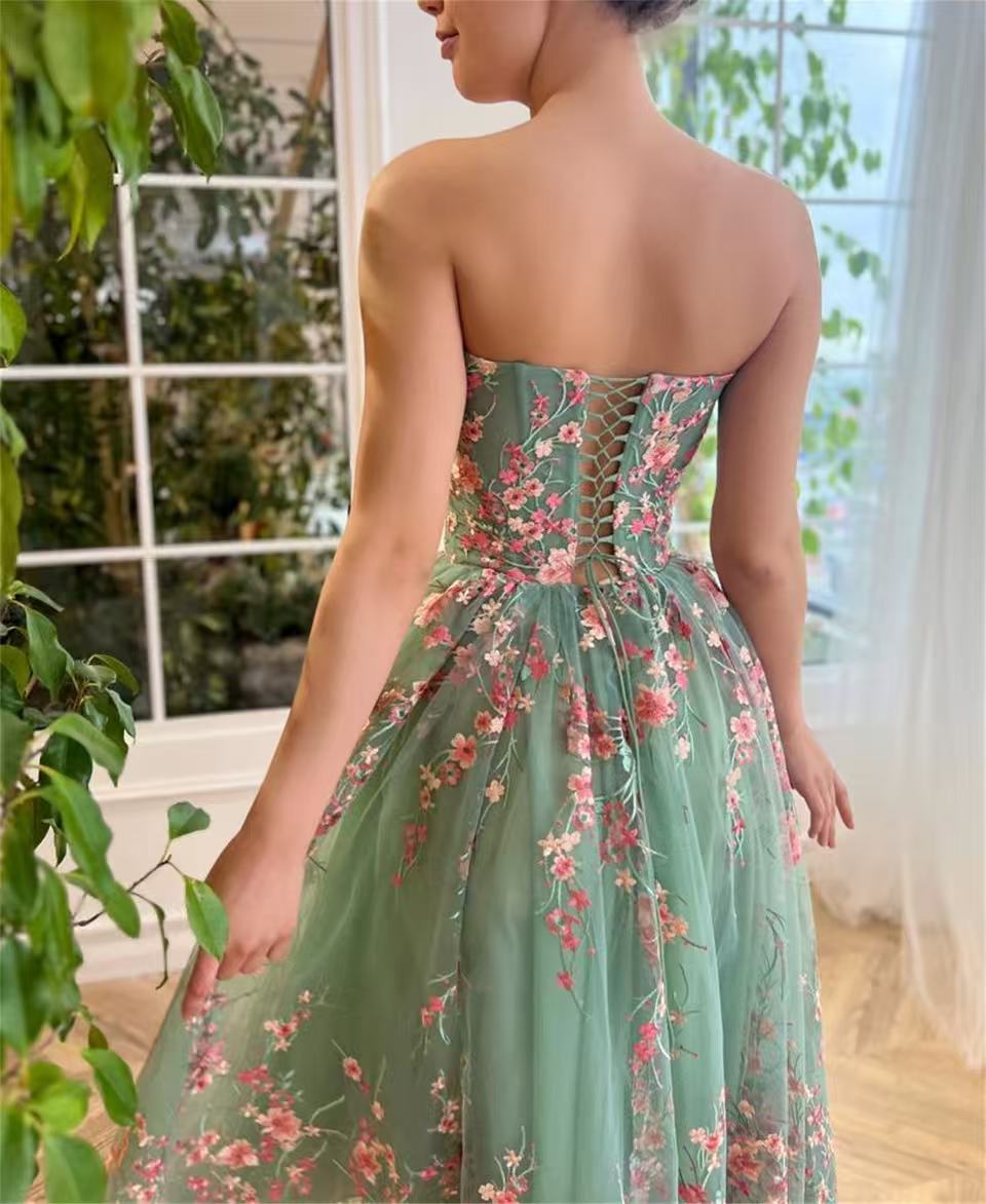Floral Ballerina Midi Dress