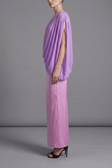 One Shoulder Ruched Dress