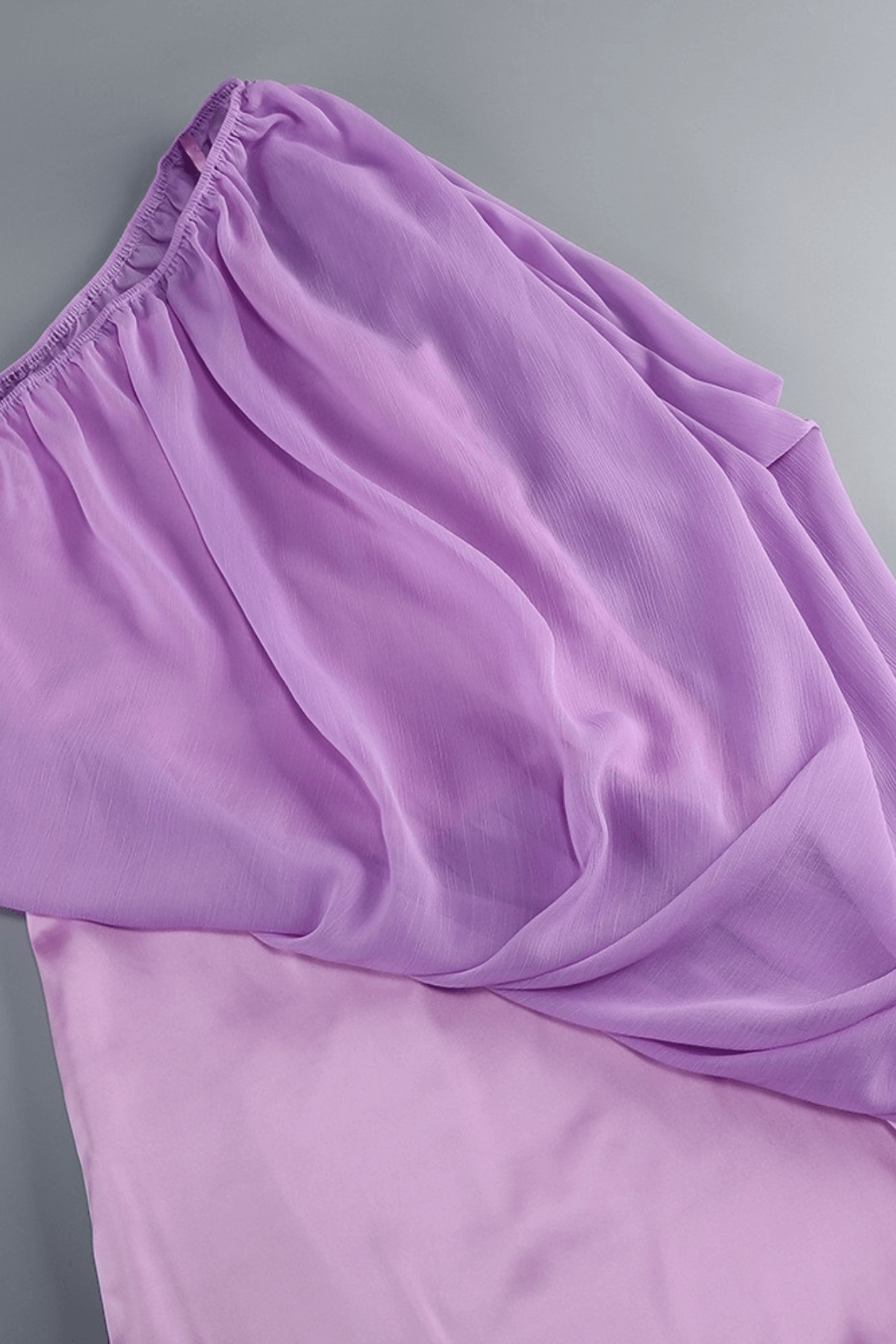One Shoulder Ruched Dress