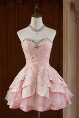 Pink Mini Dress