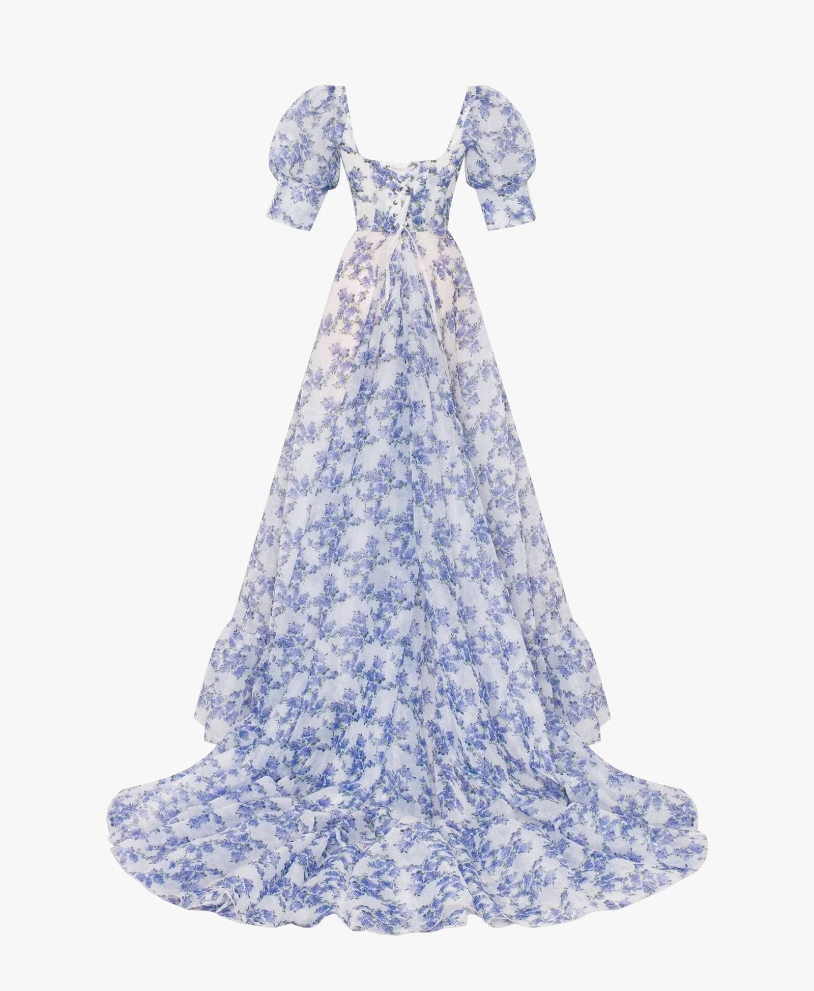 Blue maxi princess dress