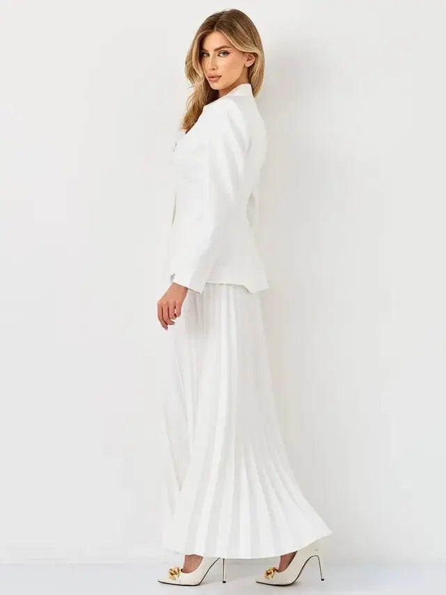 White Two Piece Set