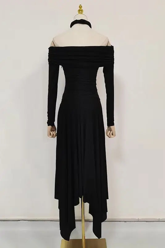 Long sleeve Midi Dress