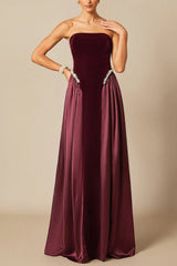 Pearls Embroidered Maxi Dress