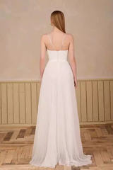 3D Floral Strap Maxi Dress