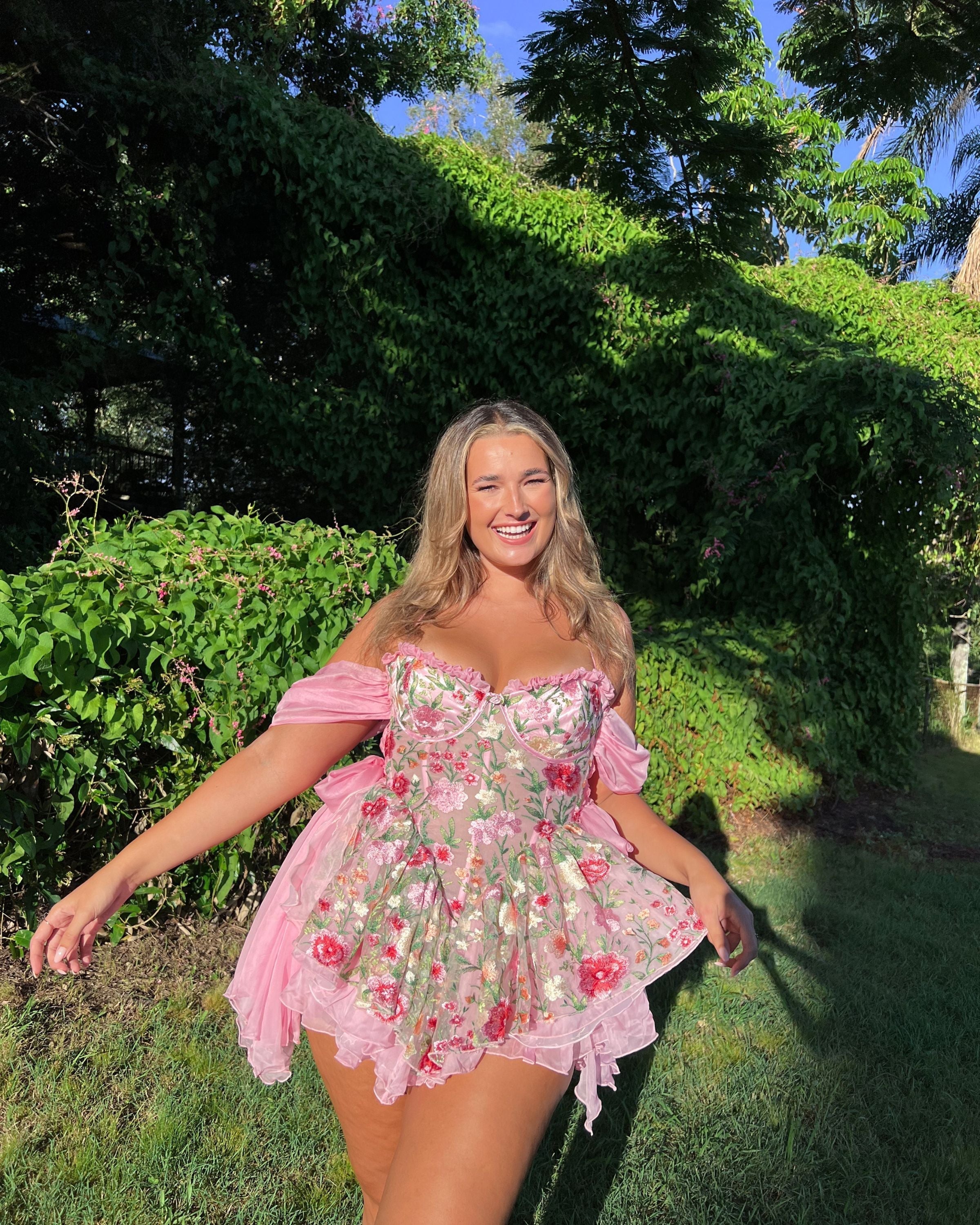 The Silk Mini Dress