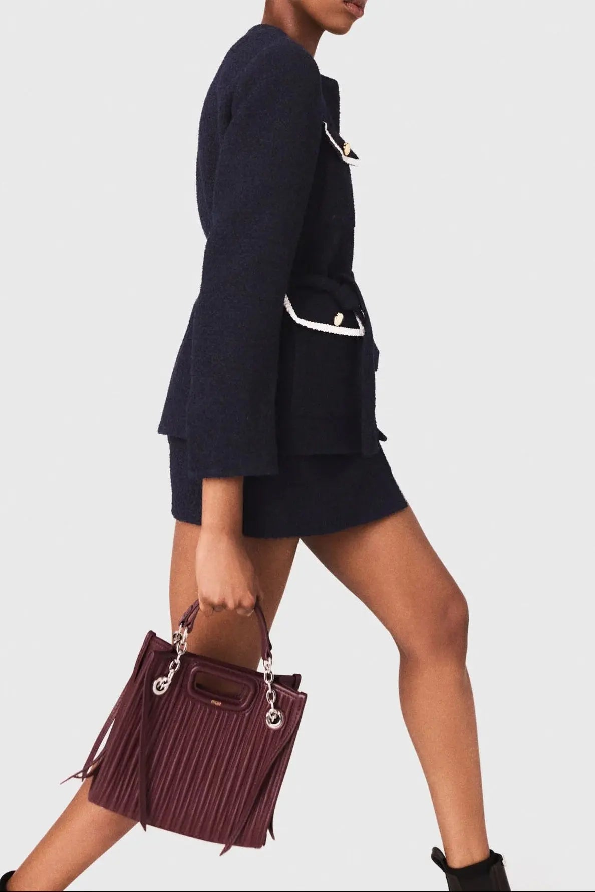 Navy Blue 4-Pocket Jacket