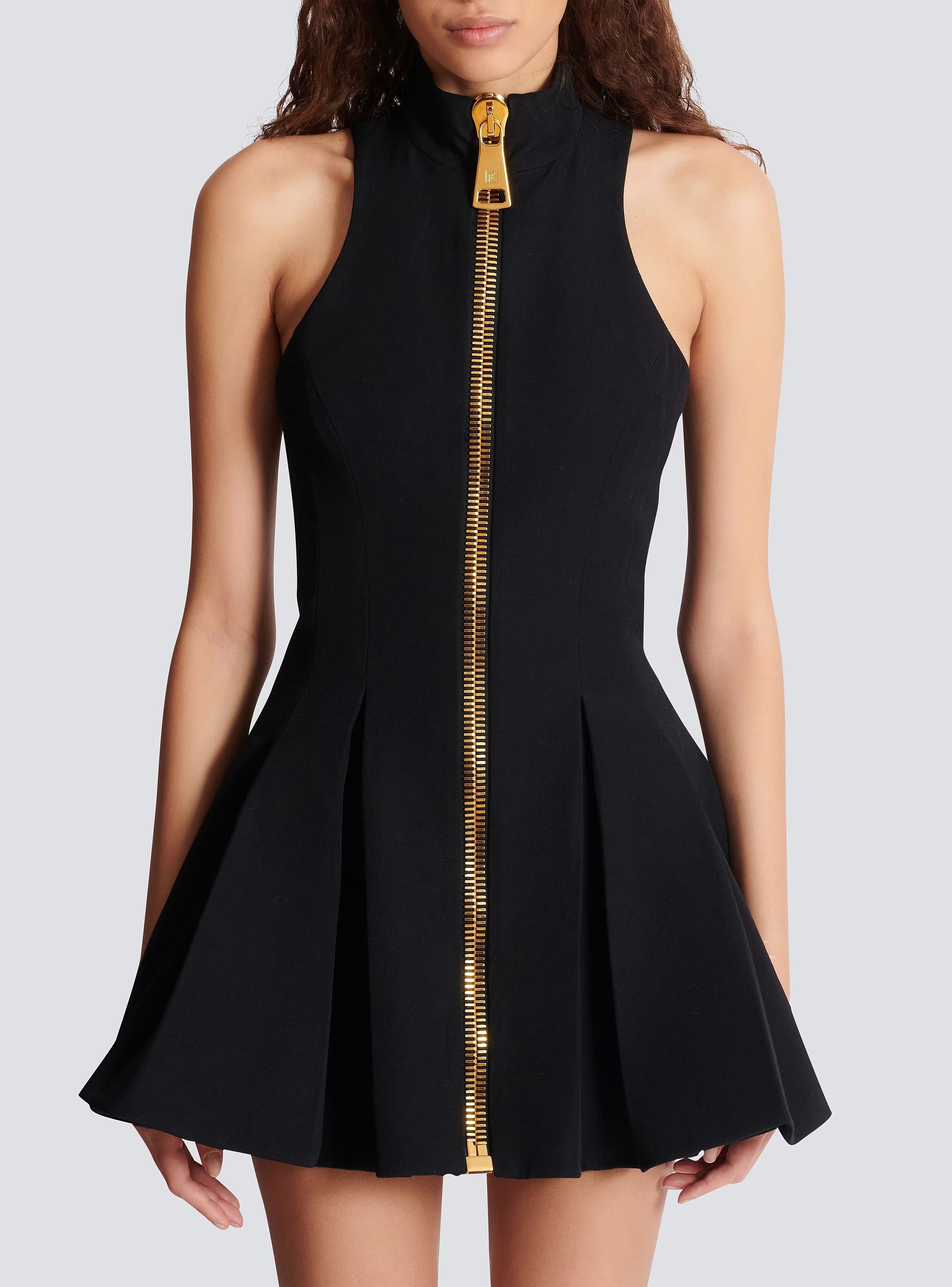 Black Dress in Grain