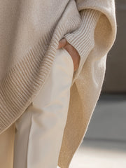 Knit Poncho Sweater