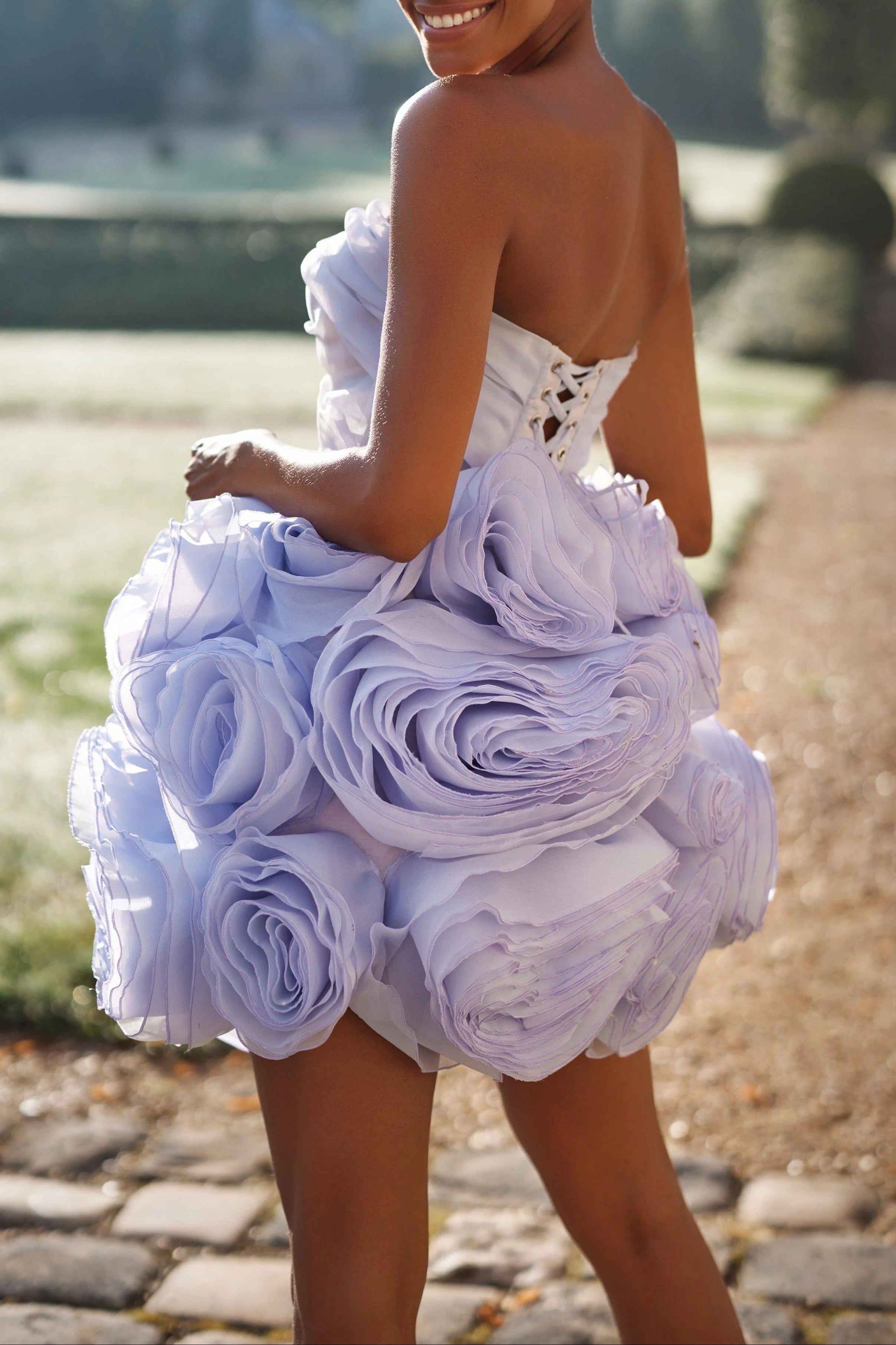 Organza Mini Dress