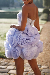 Organza Mini Dress