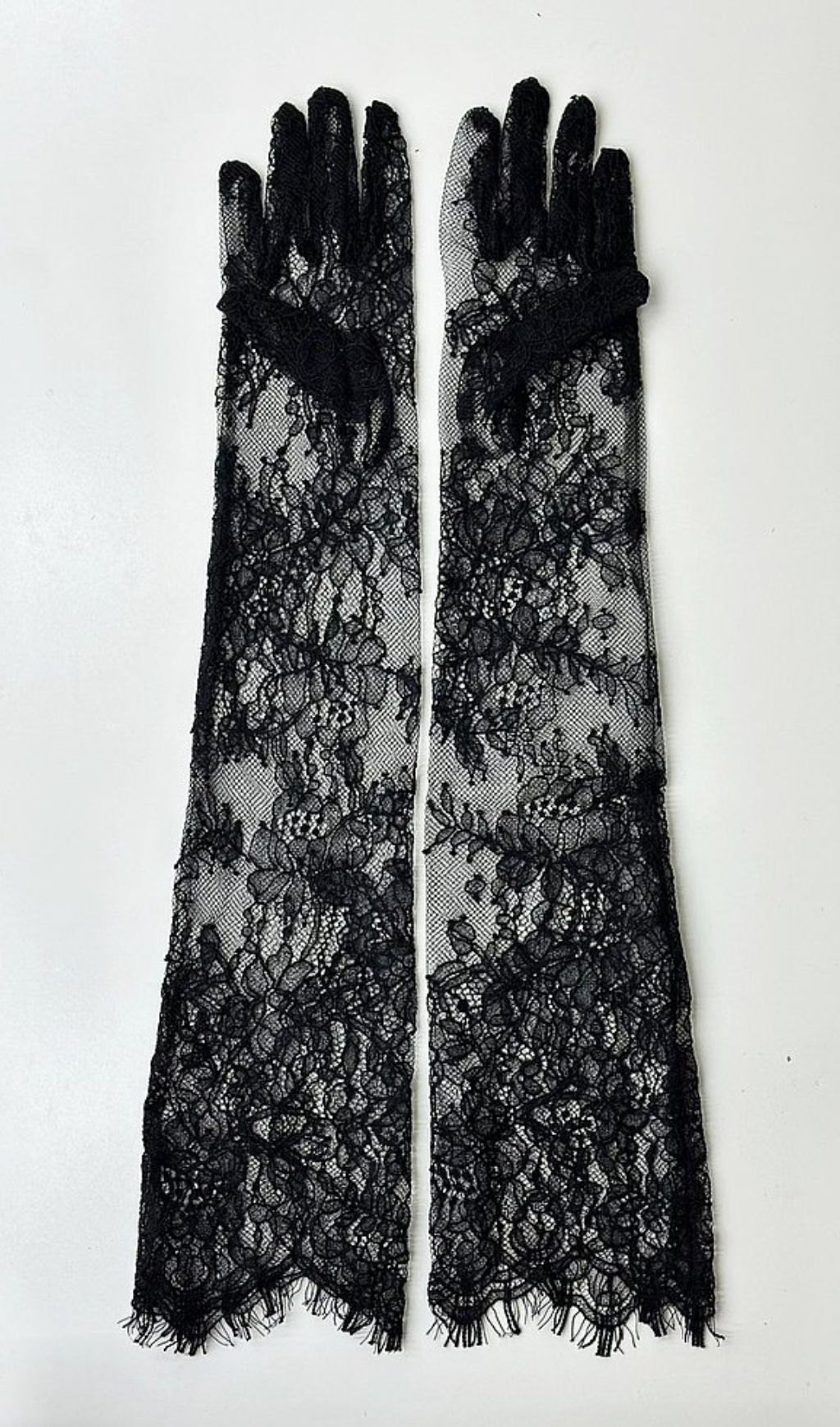 Lace Handmade Long Gloves