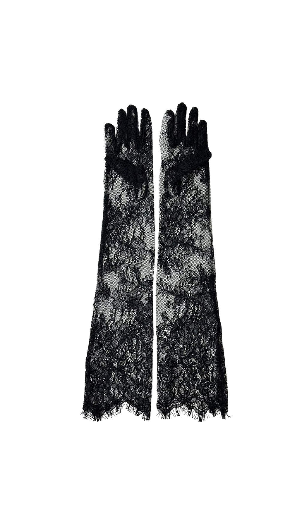 Lace Handmade Long Gloves