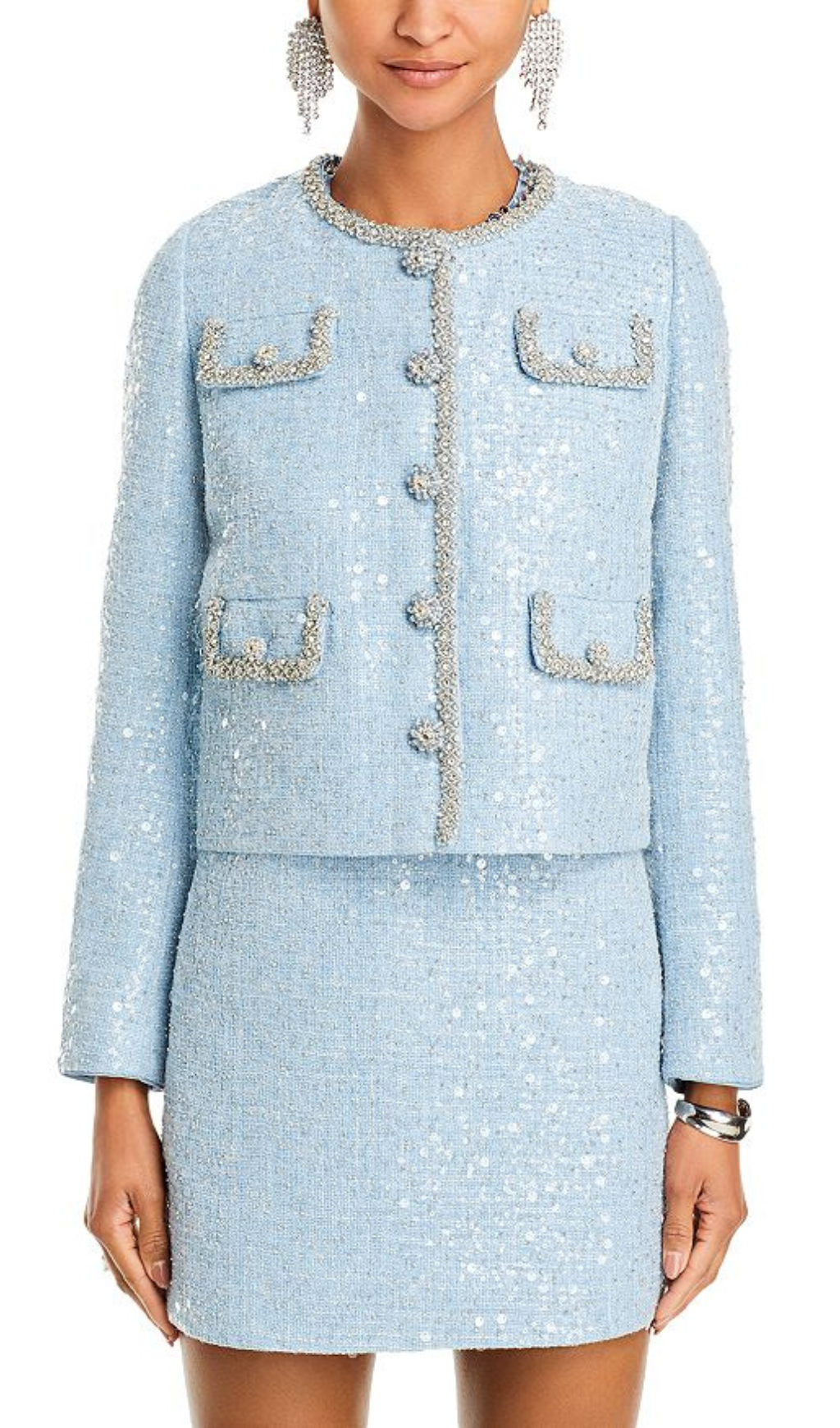 Embellished Boucle Jackets