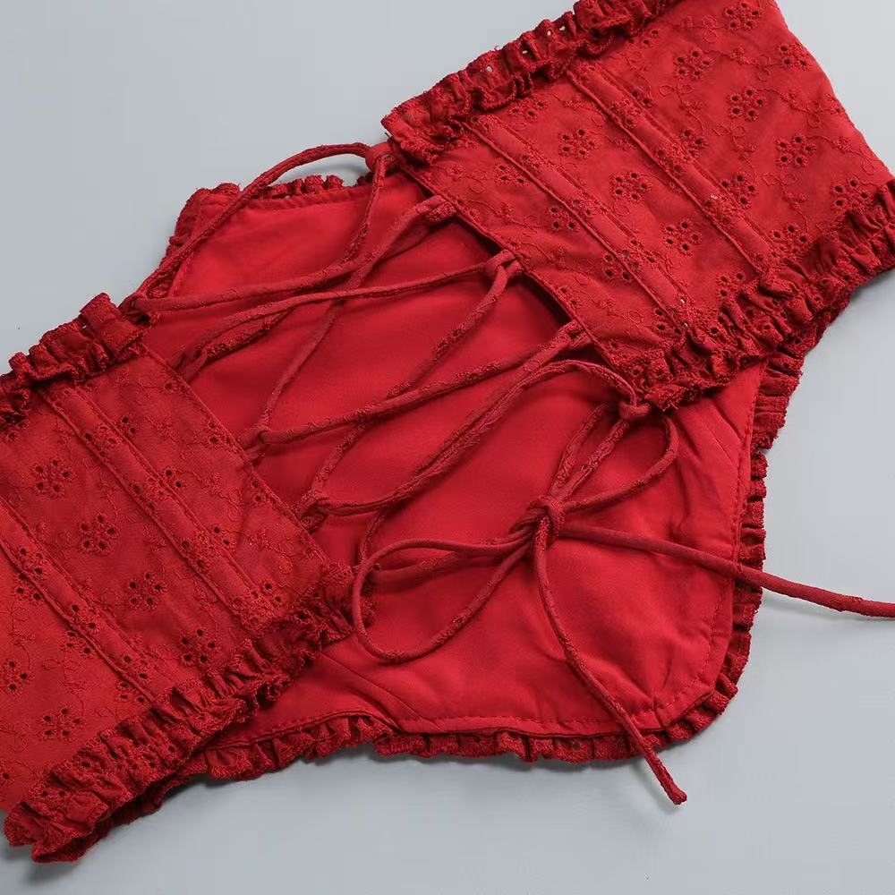 Playsuit - Red
