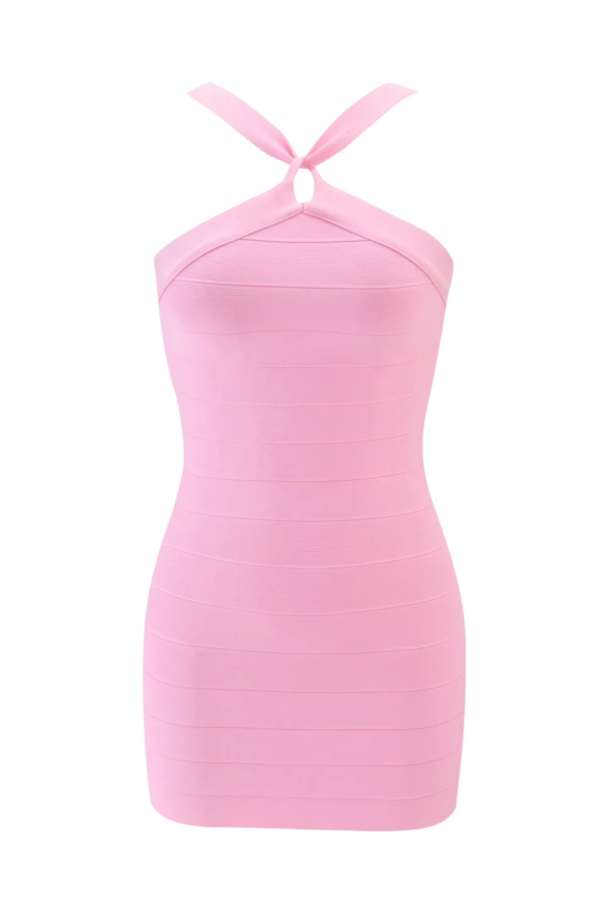 Halter Mini Bandage Dress