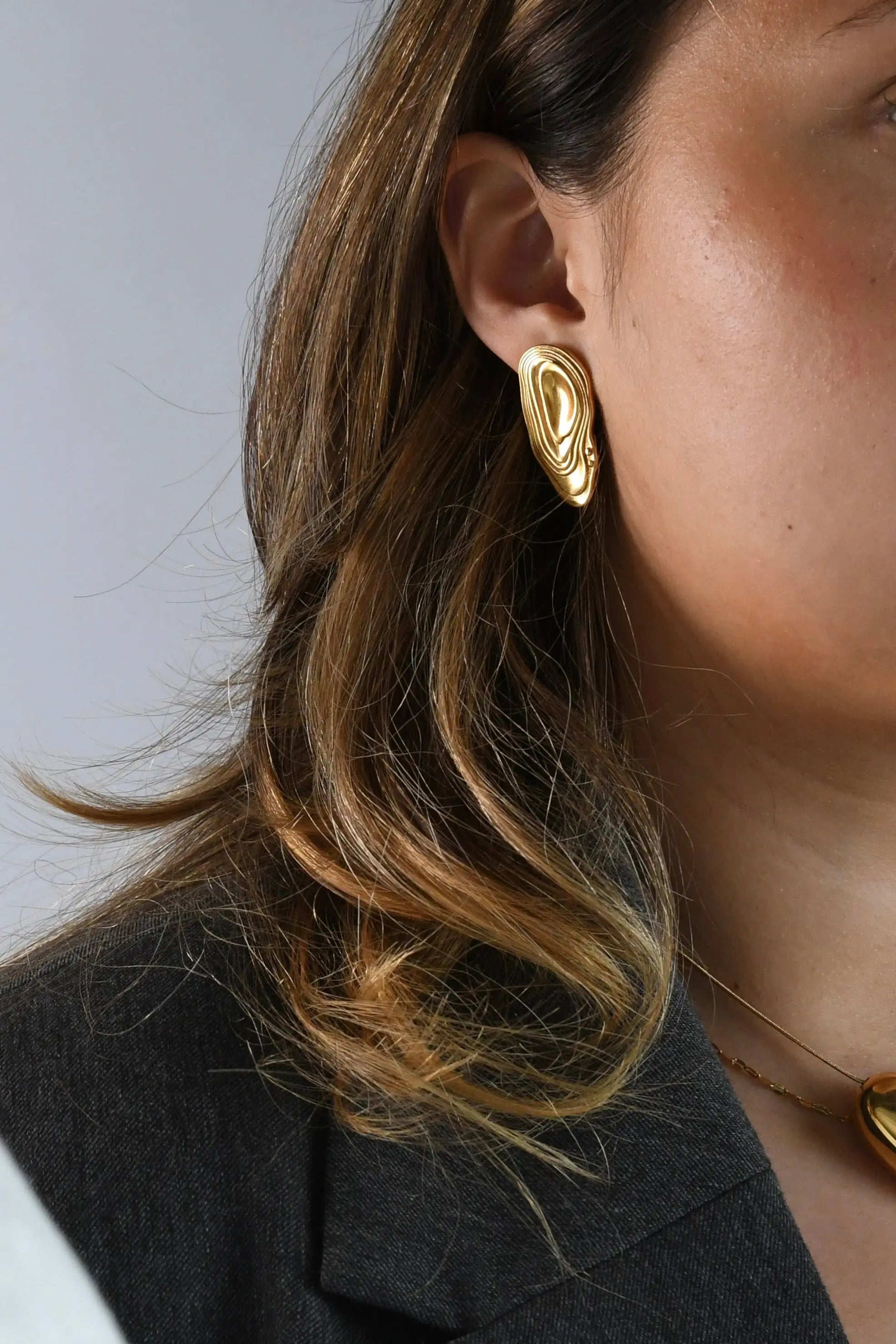 Gold Earring 18K