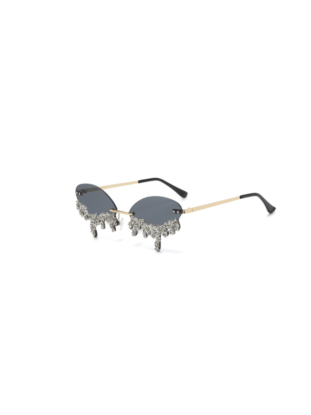 Teardrop Crystal Sunglasses