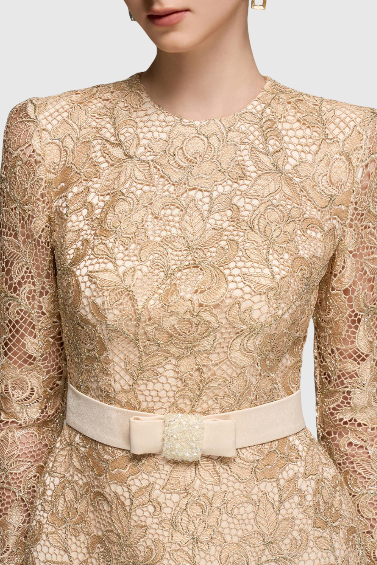 Anslie Lace Mini Dress