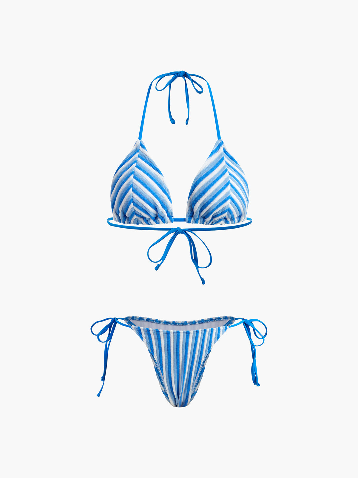 Halter Triangle Bikini Set