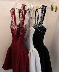 Sequin Embellished Mini Dress