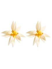Rhinestone Flower Earrings