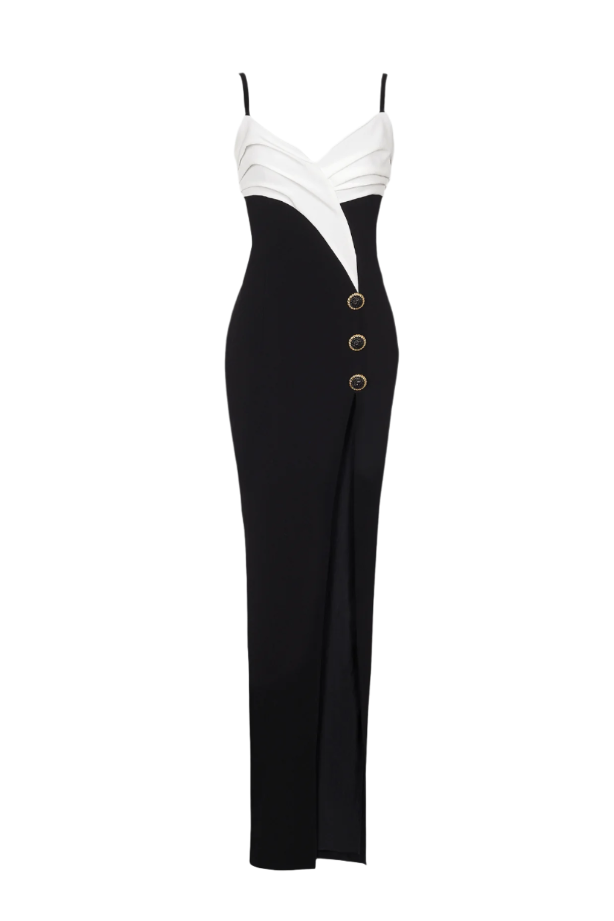 Bruna Split Maxi Bandage Dress