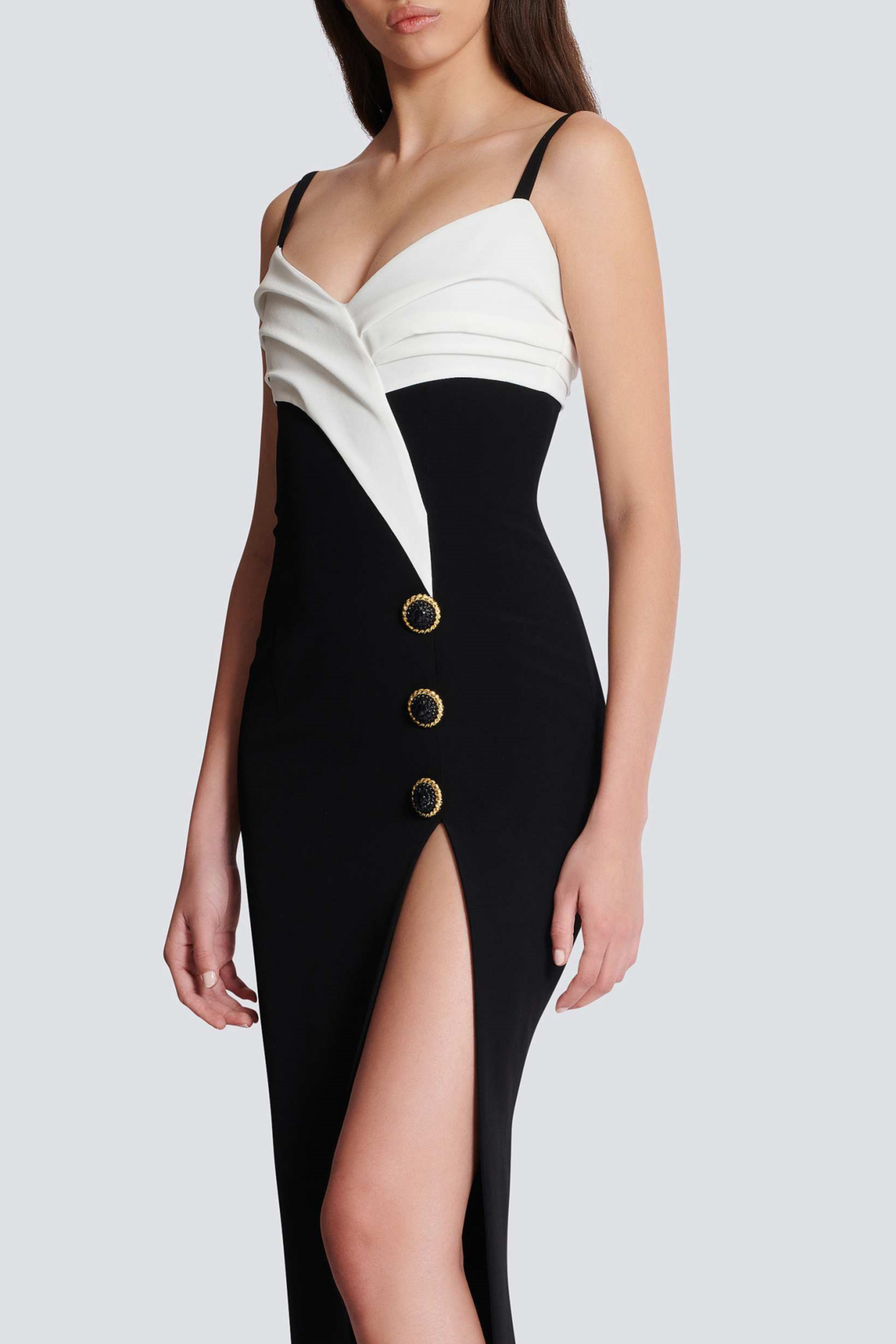 Bruna Split Maxi Bandage Dress