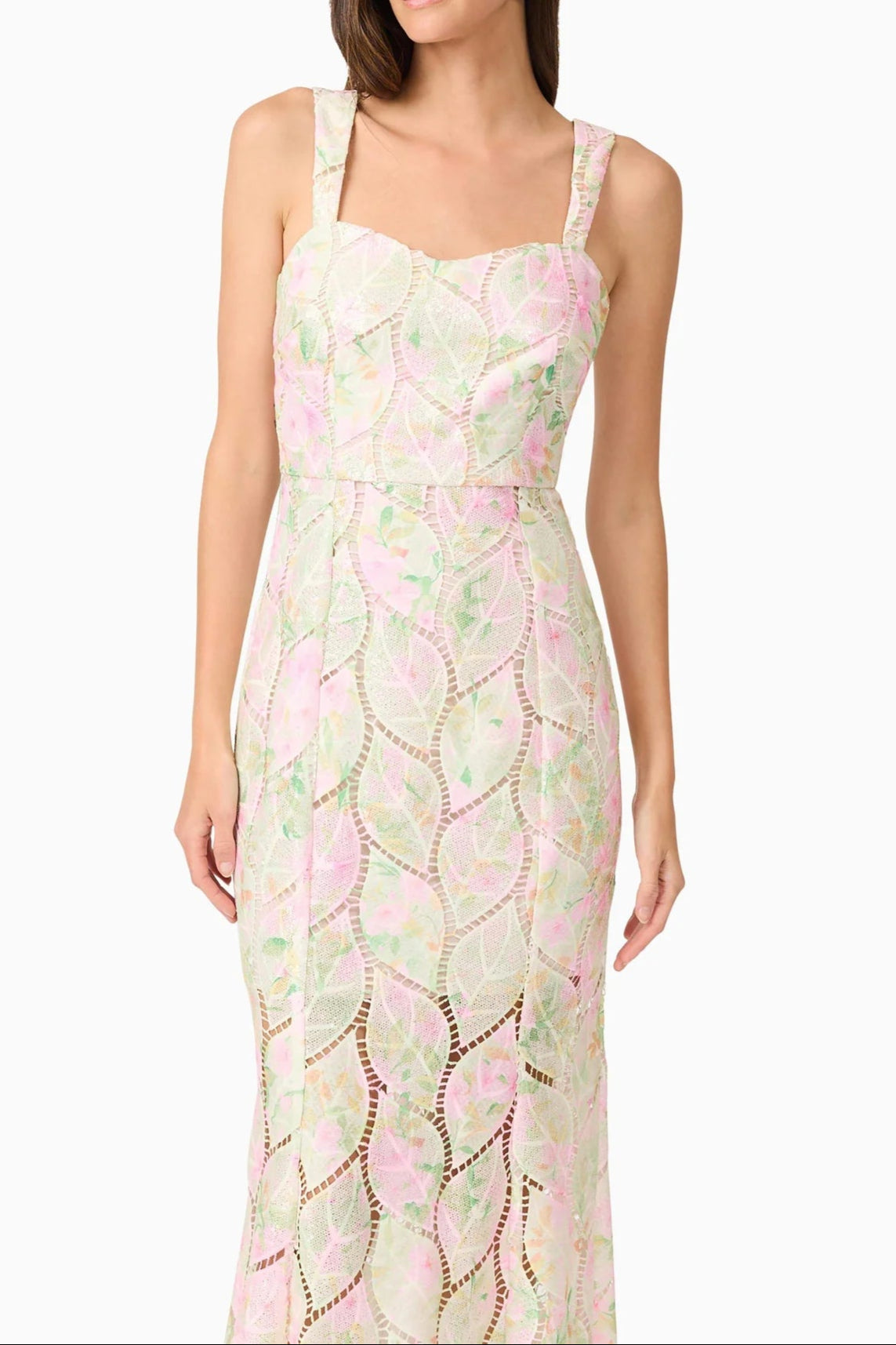 Floral Maxi Dress in Multicolor