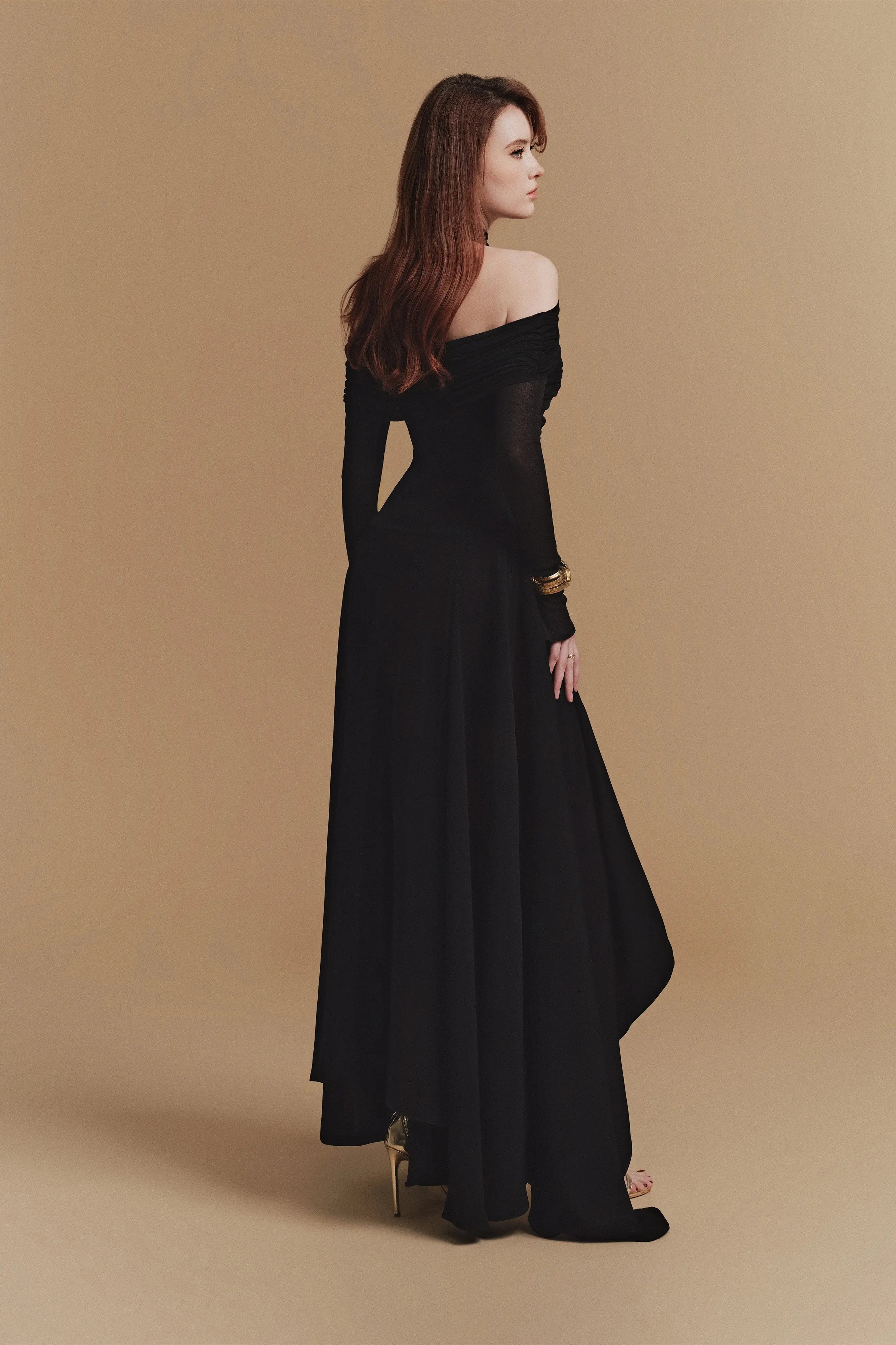Long sleeve Midi Dress