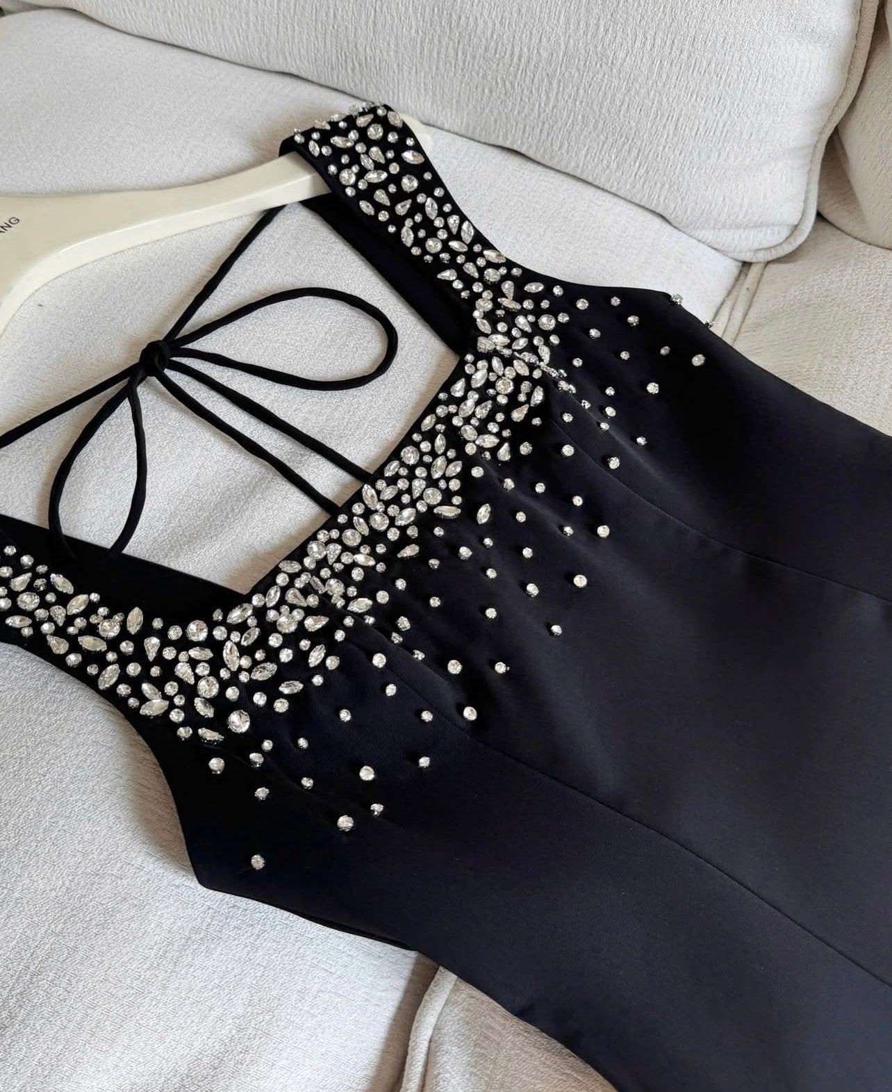 Sequin Embellished Mini Dress