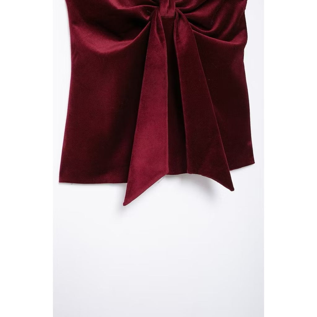Top In Wine Red
