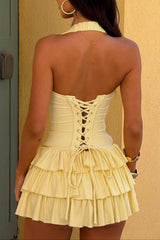 Mini Dress Baby Yellow