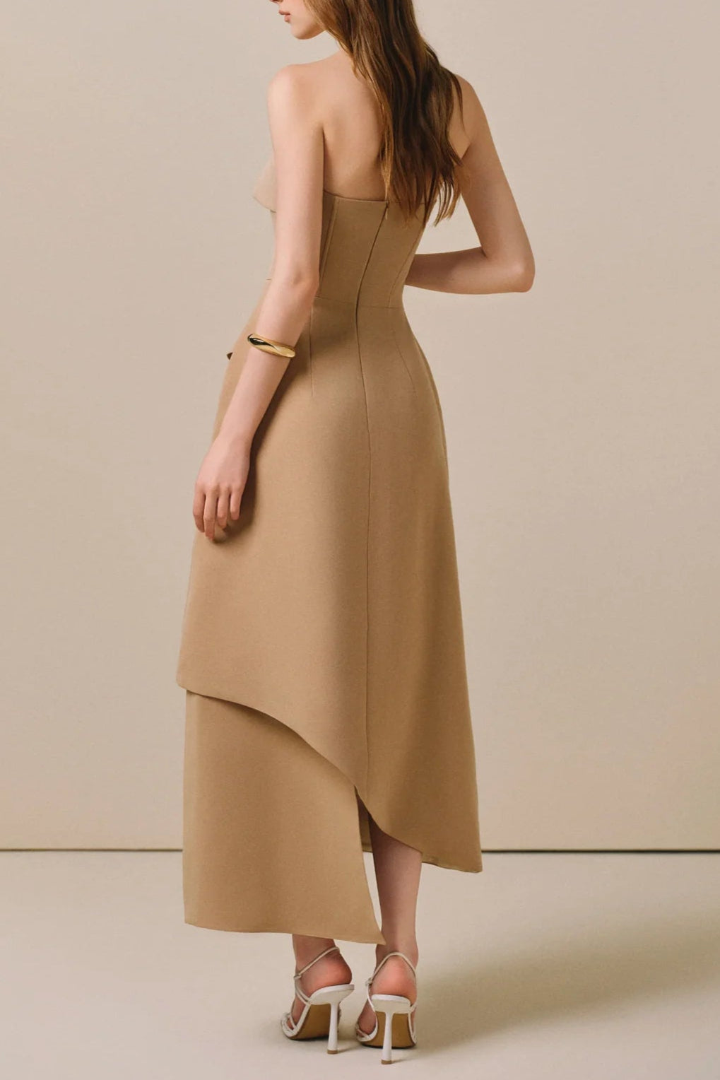 High Waist Slim Mini Dress