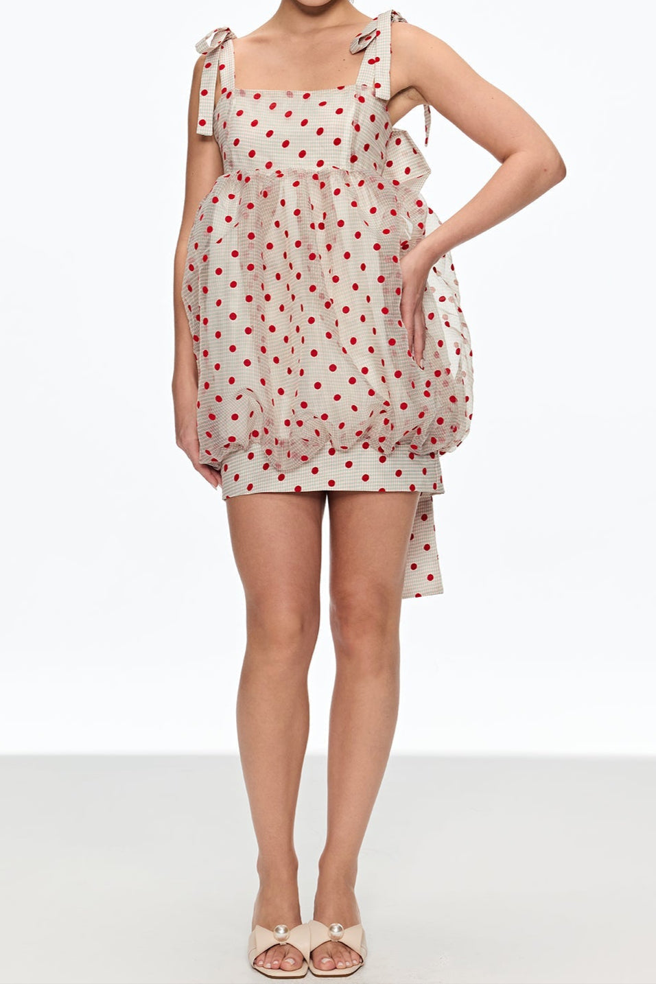Grid Mini Dress