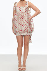 Grid Mini Dress